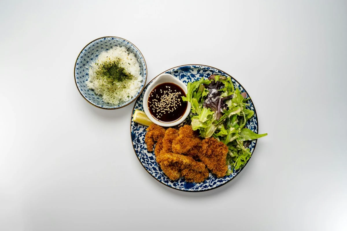 Chicken Katsu Plate from RAKKAN Ramen