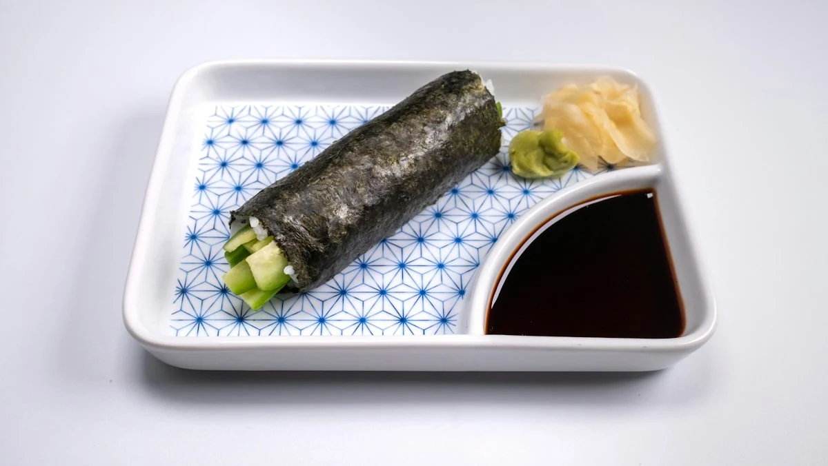 Cucumber Hand Roll from RAKKAN Ramen