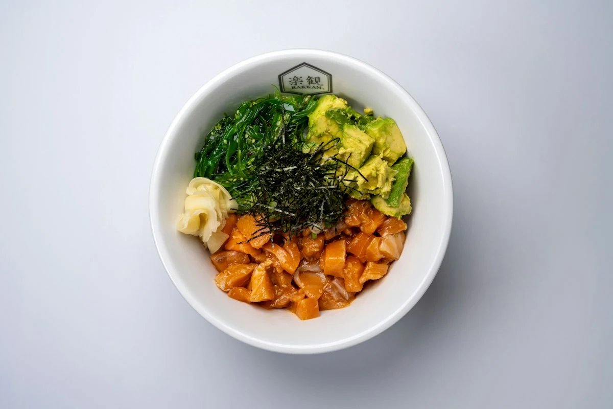 Large Salmon Poke Bowl* from RAKKAN Ramen