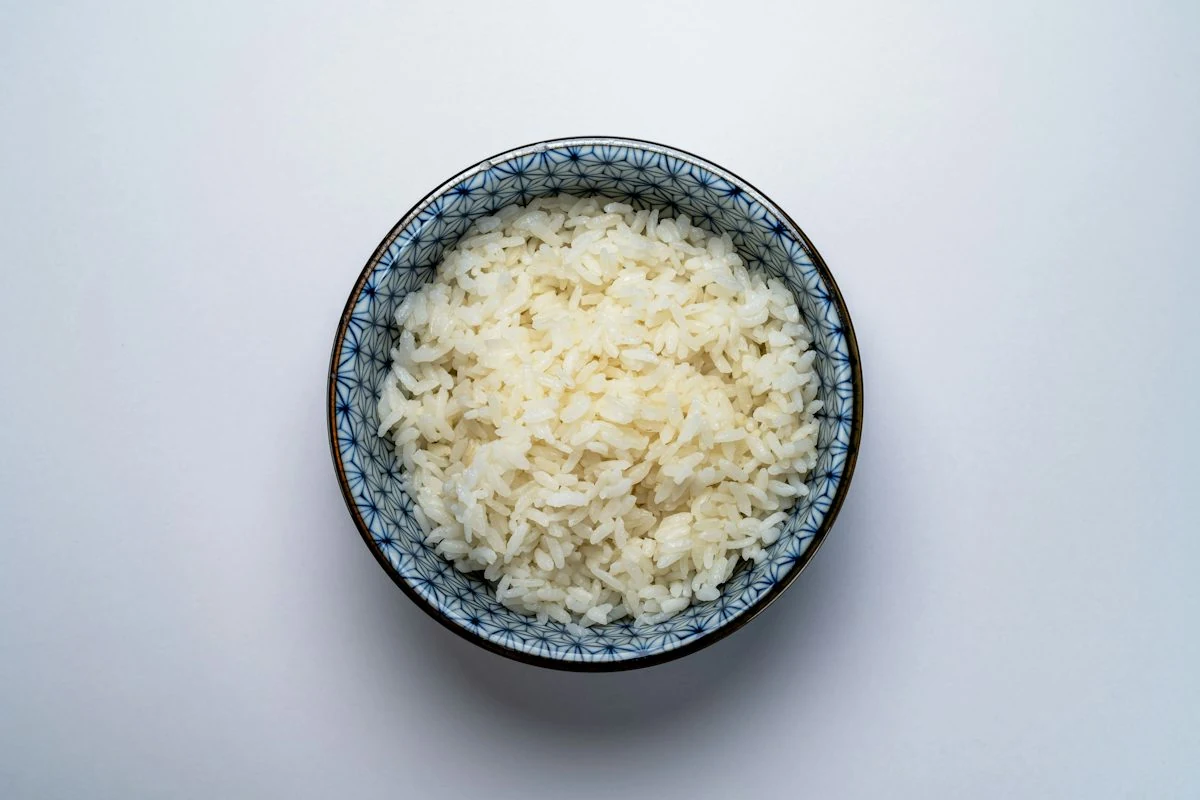 Rice from RAKKAN Ramen