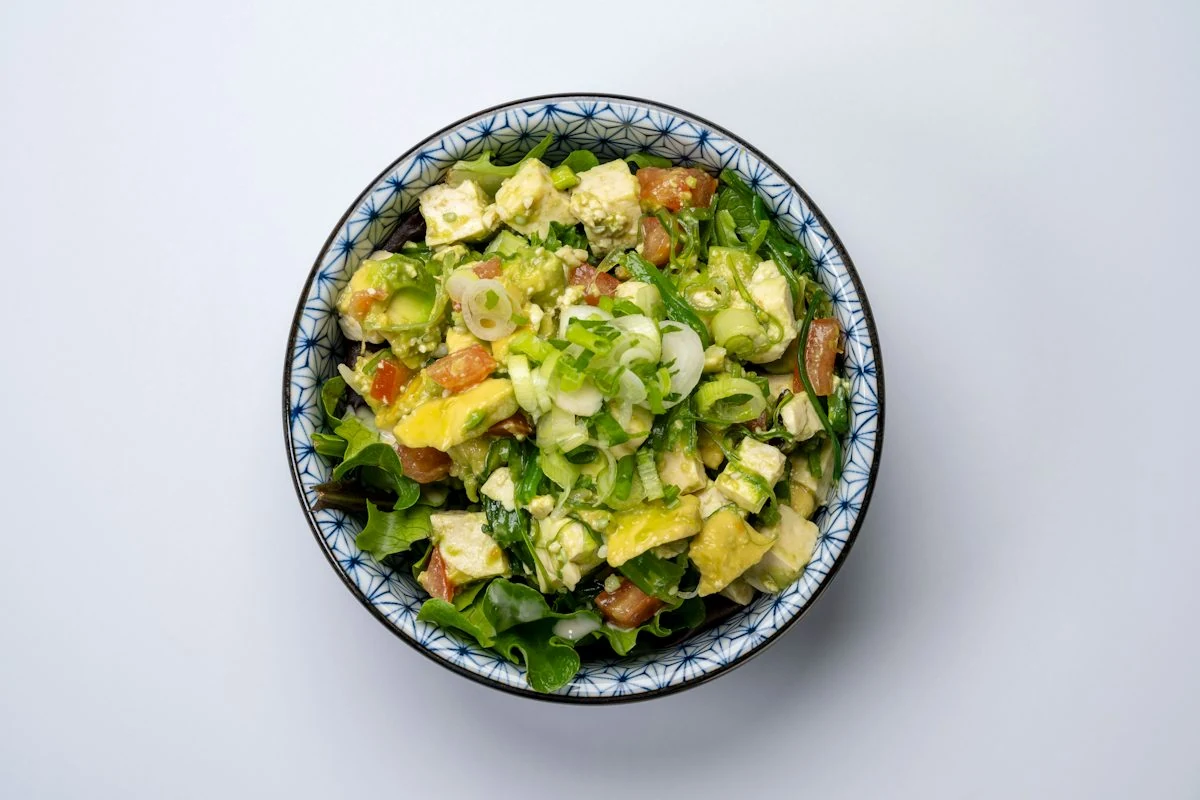 Small Avocado Tofu Bowl from RAKKAN Ramen