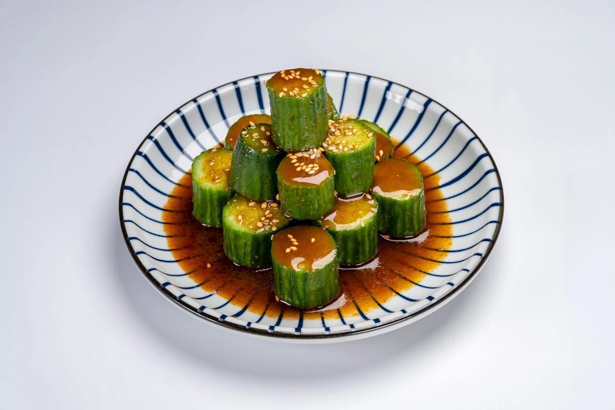 Spicy Cucumber from RAKKAN Ramen