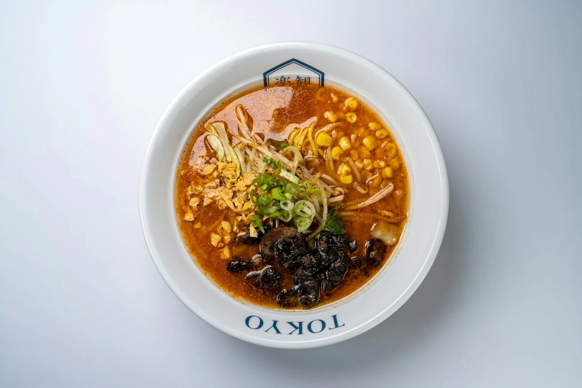 SPICY GARNET Vegan from RAKKAN Ramen