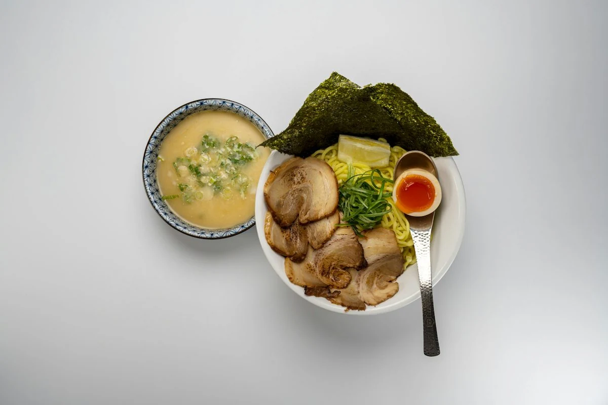 TTT (Tantan Tsukemen) from RAKKAN Ramen