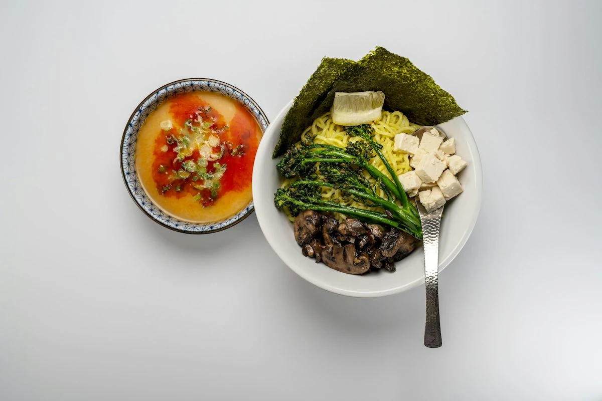 Vegan Spicy TTT from RAKKAN Ramen