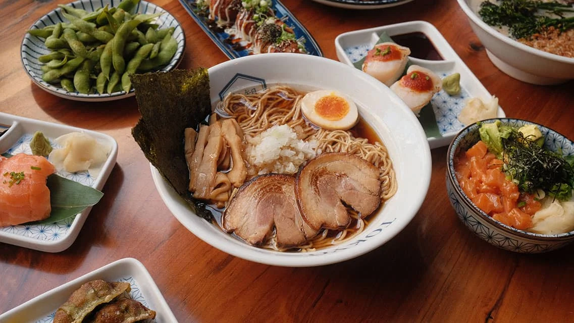 RAKKAN ingredients and Japanese food craft